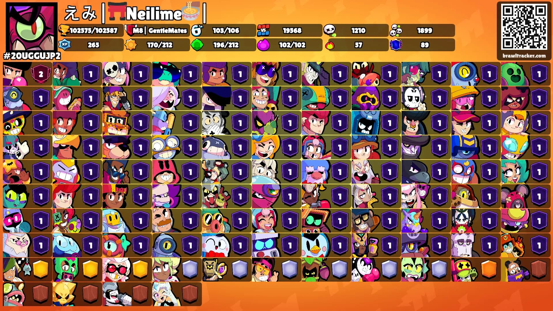 えみ|⛩️Neilime🍜|'s Ranks