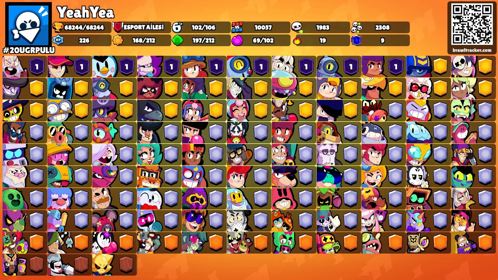 YeahYea's Ranks