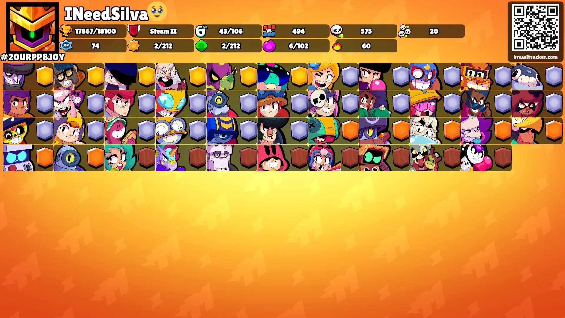 INeedSilva🥹's Ranks