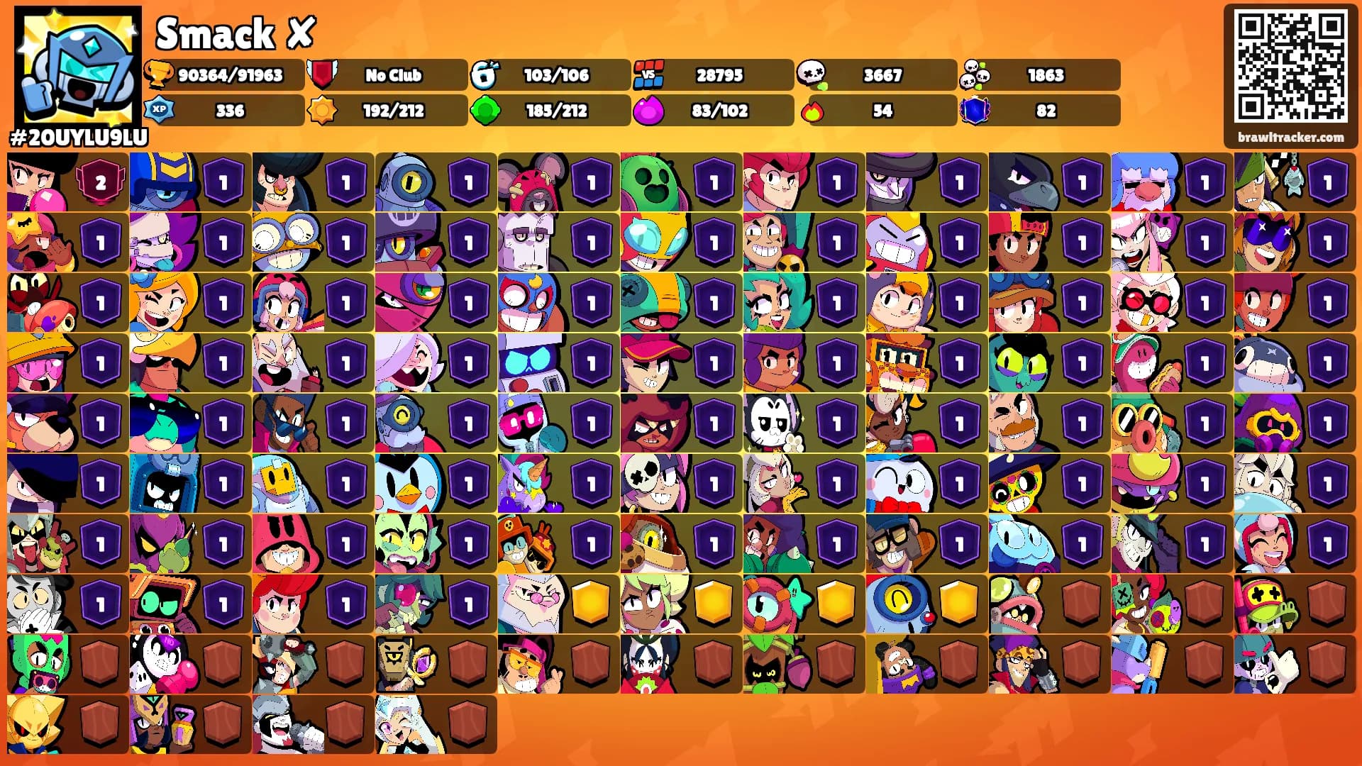 Smack ✘'s Ranks