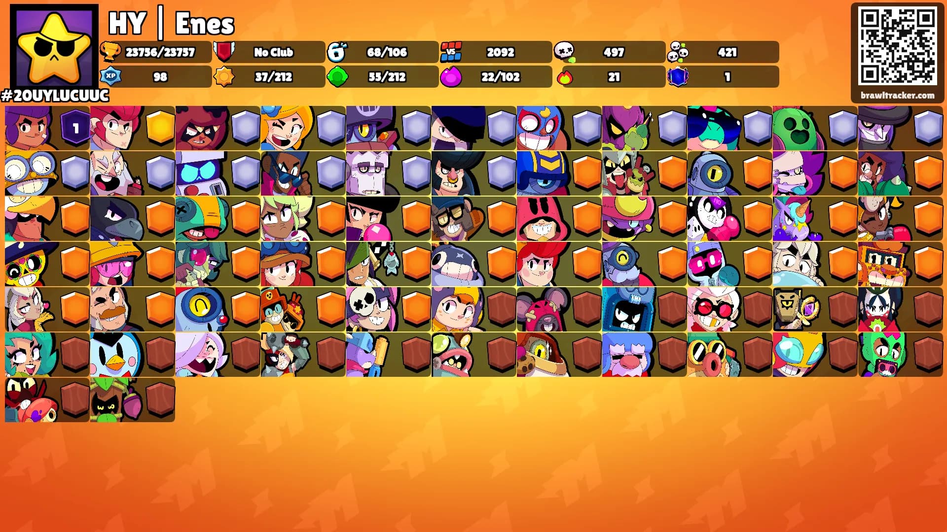 HY | Enes's Ranks