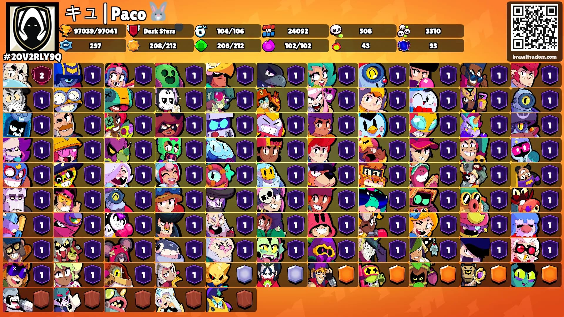 キュ|Paco 🐰's Ranks