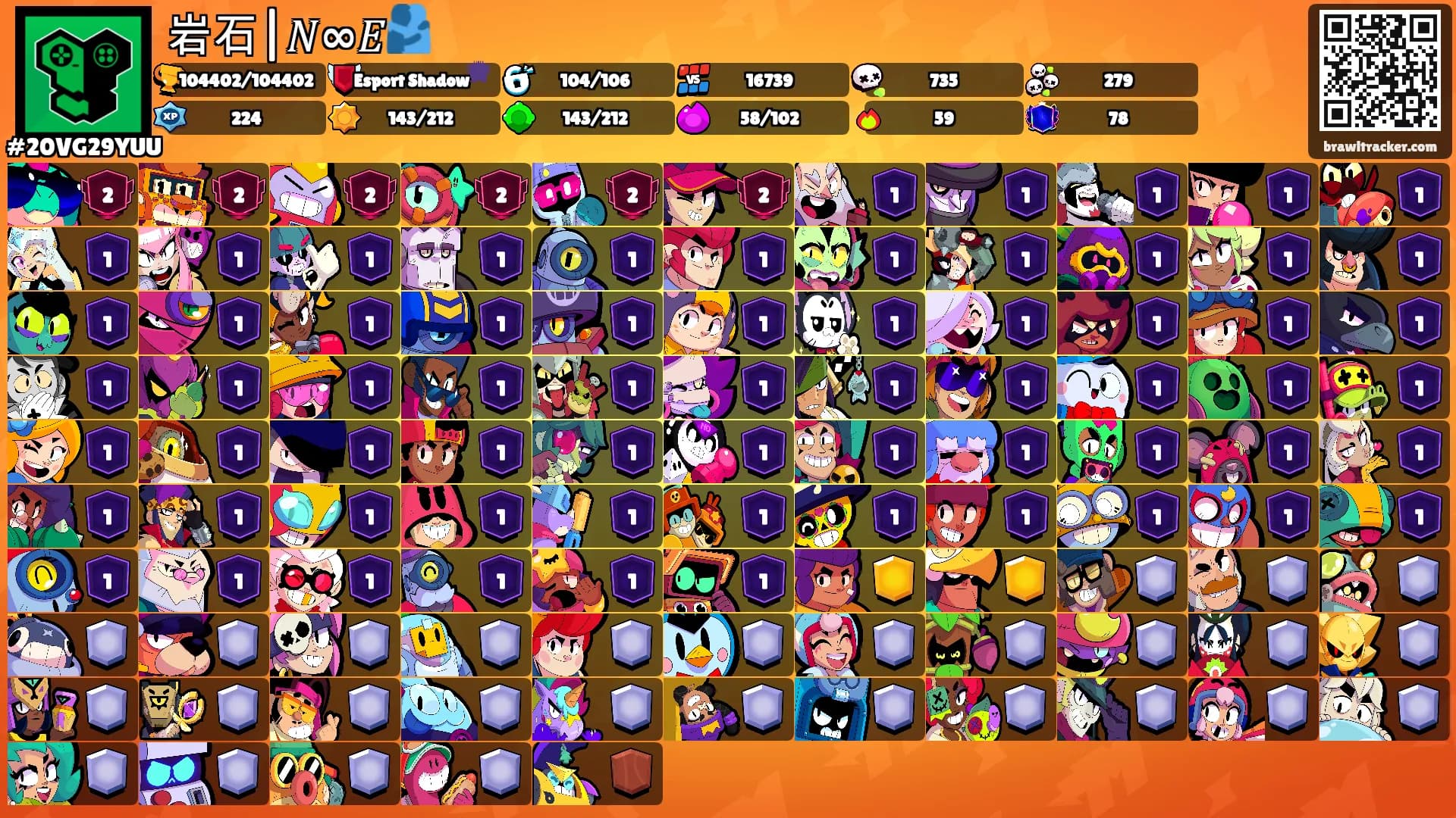 岩石|𝑁∞𝐸🫂's Ranks
