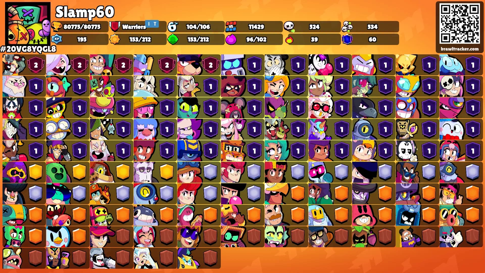Slamp60's Ranks