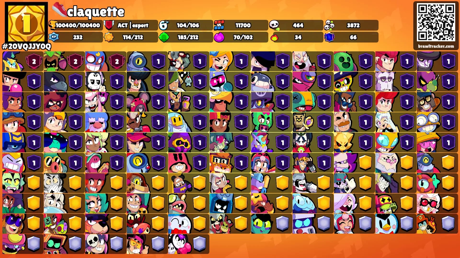 👟claquette's Ranks