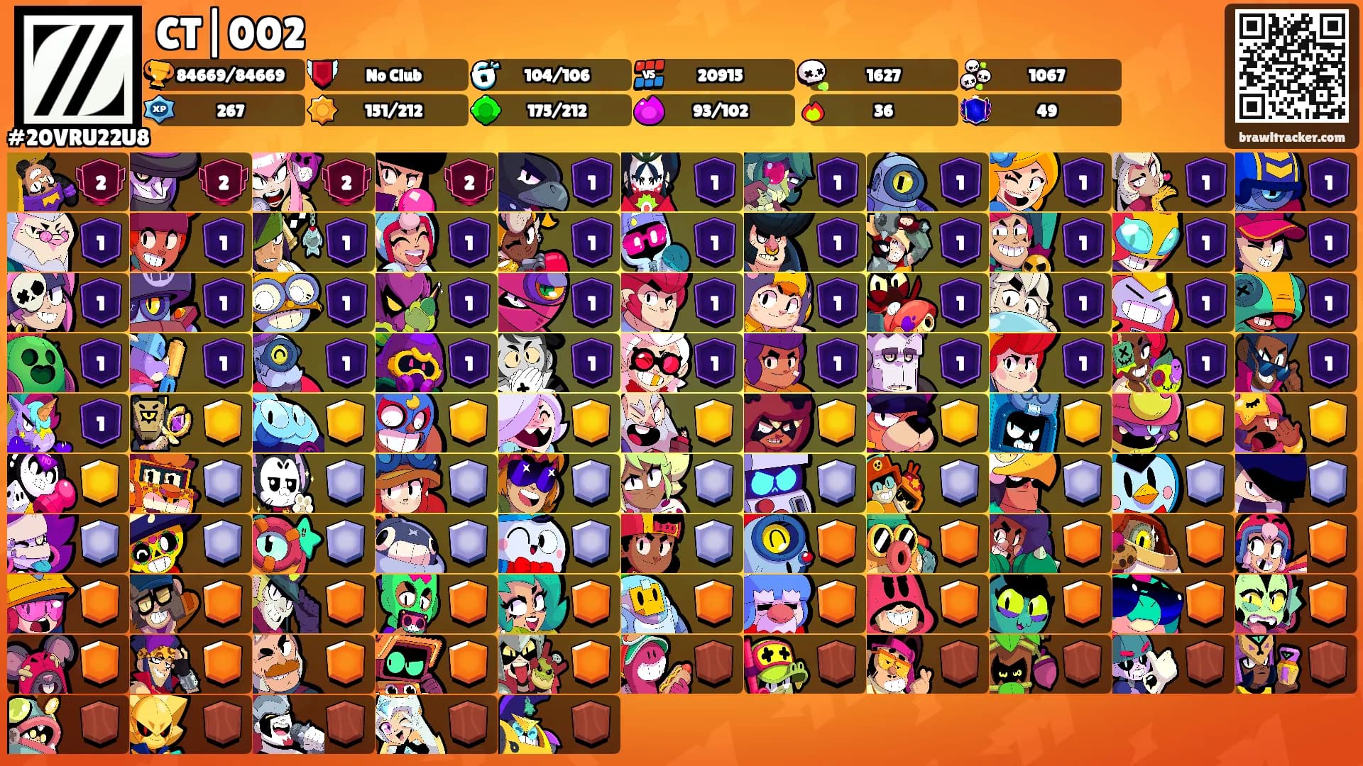 CT|002's Ranks