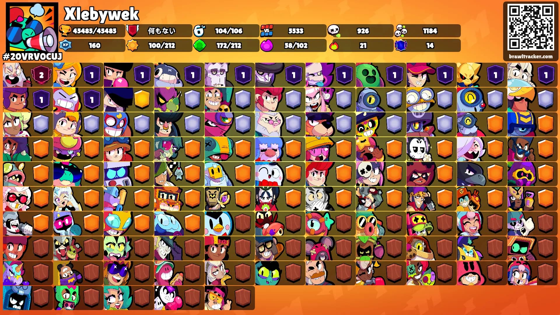 Xlebywek's Ranks