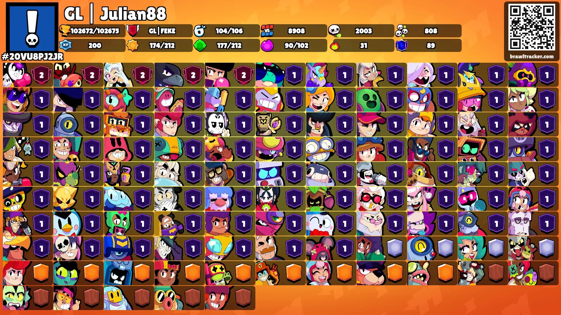 GL | Julian88's Ranks