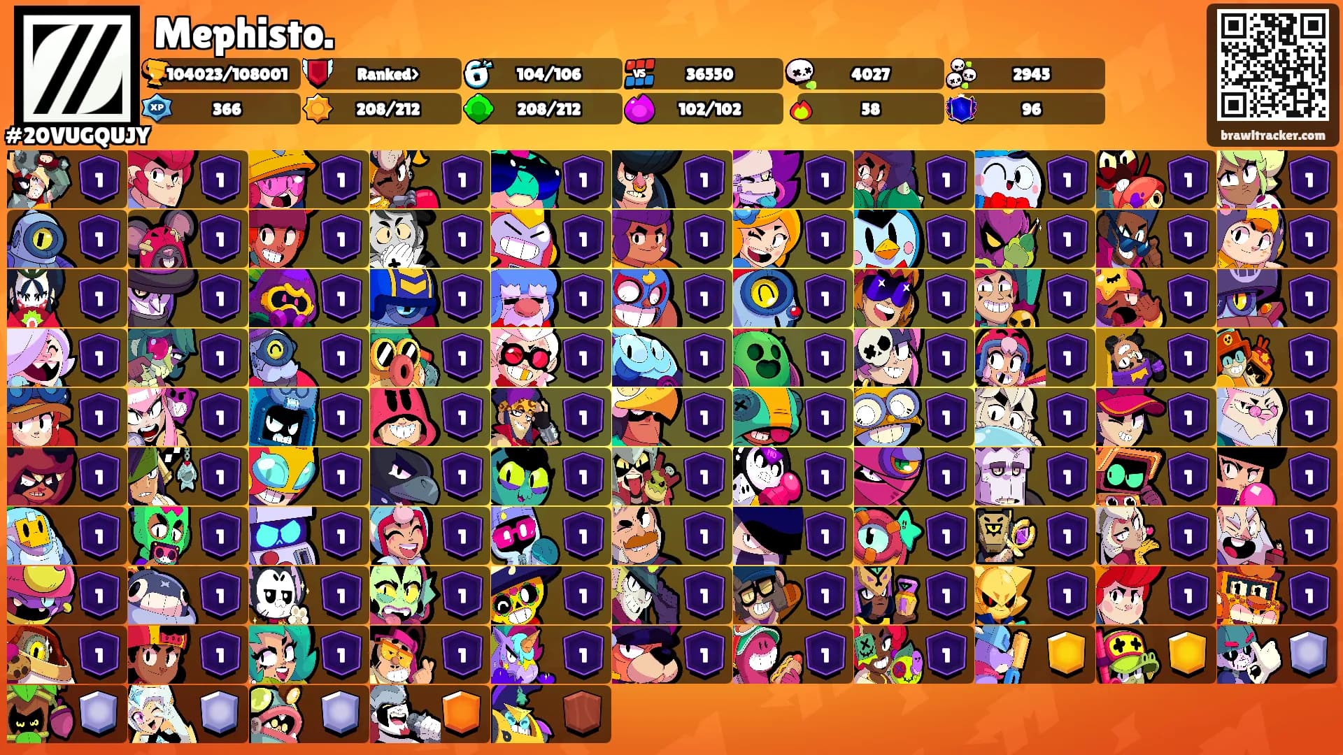 Mephisto.'s Ranks
