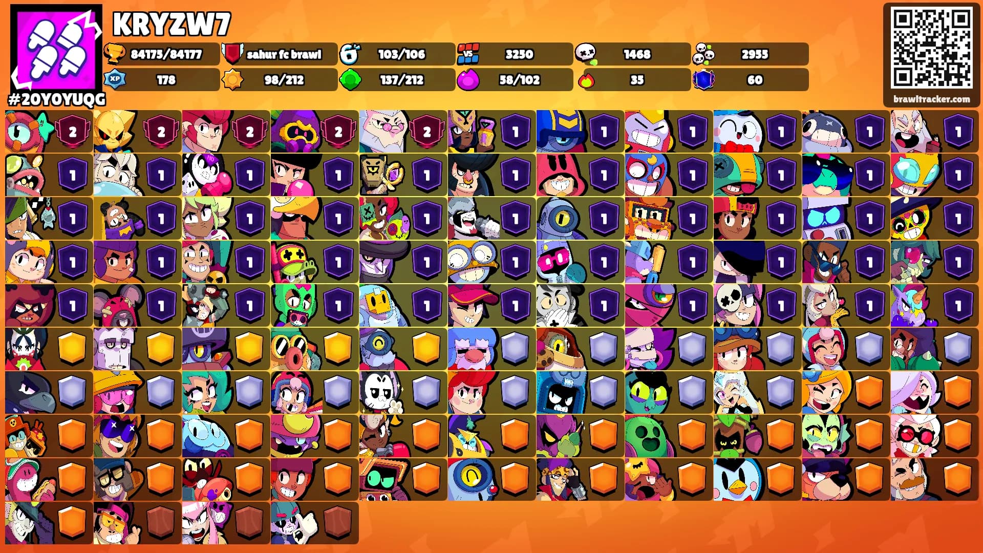 KRYZW7's Ranks
