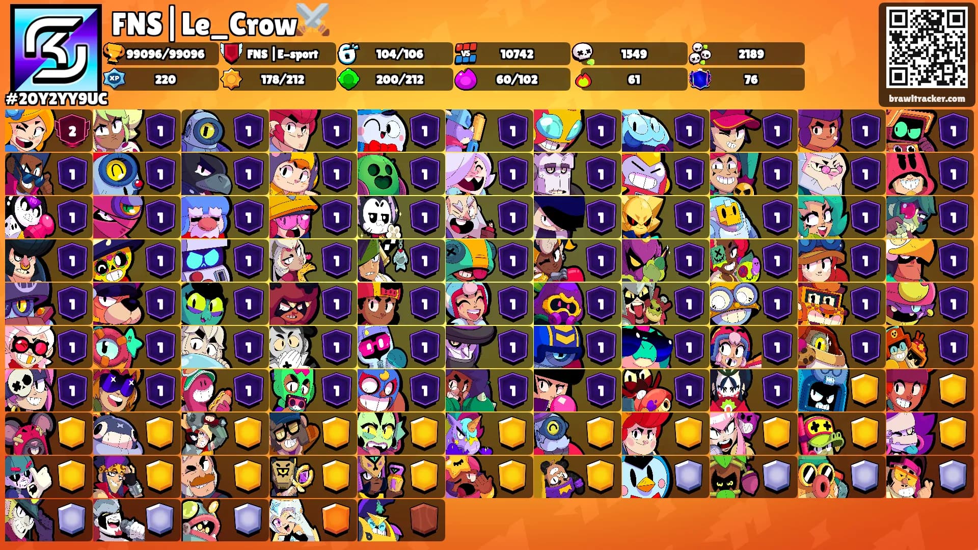 FNS|Le_Crow⚔️'s Ranks