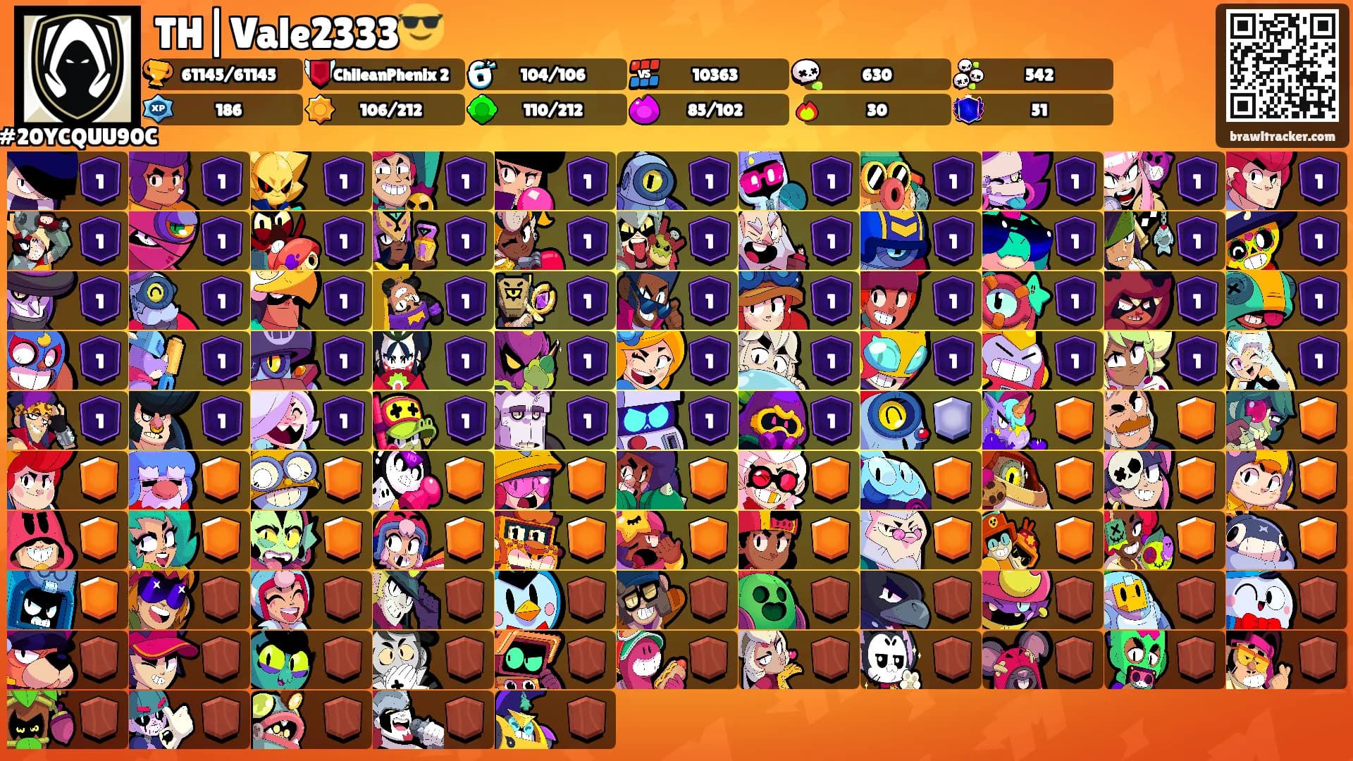 TH|Vale2333😎's Ranks