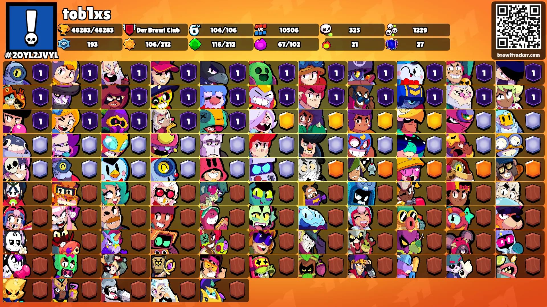 tob1xs's Ranks