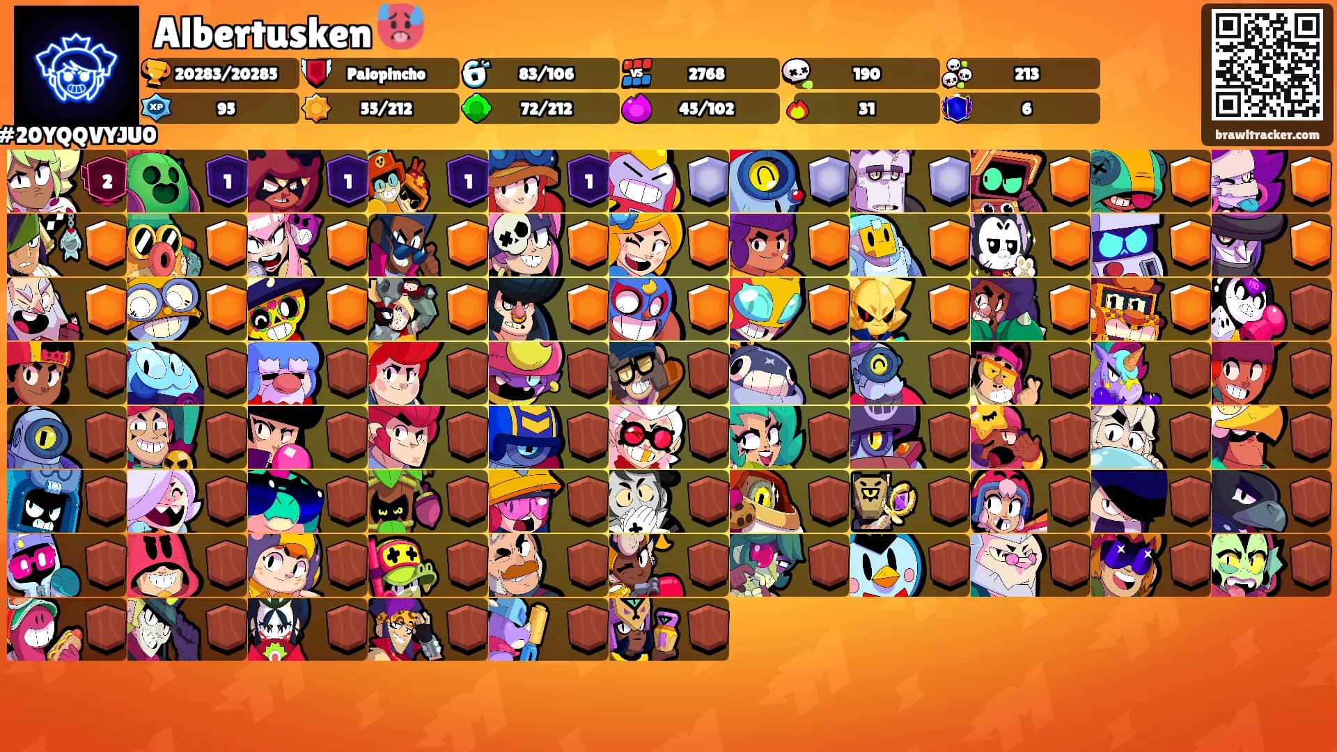 Albertusken 🥵's Ranks