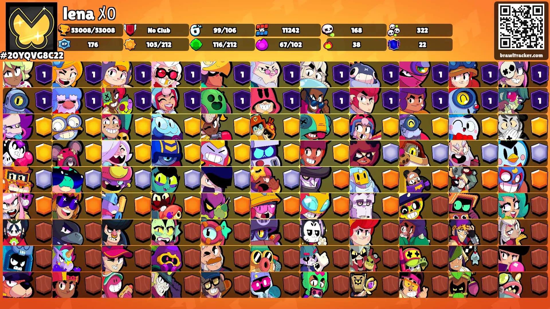 lena ﾒ𝟶's Ranks