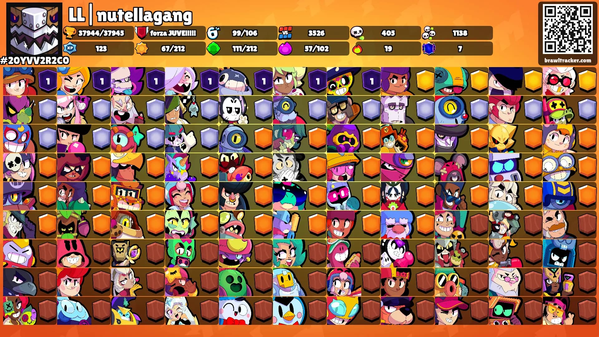 LL|nutellagang's Ranks
