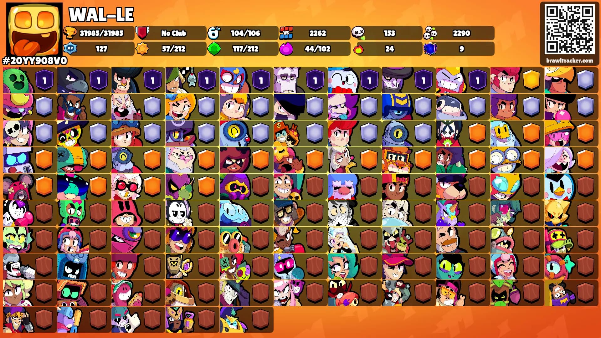 WAL-LE's Ranks