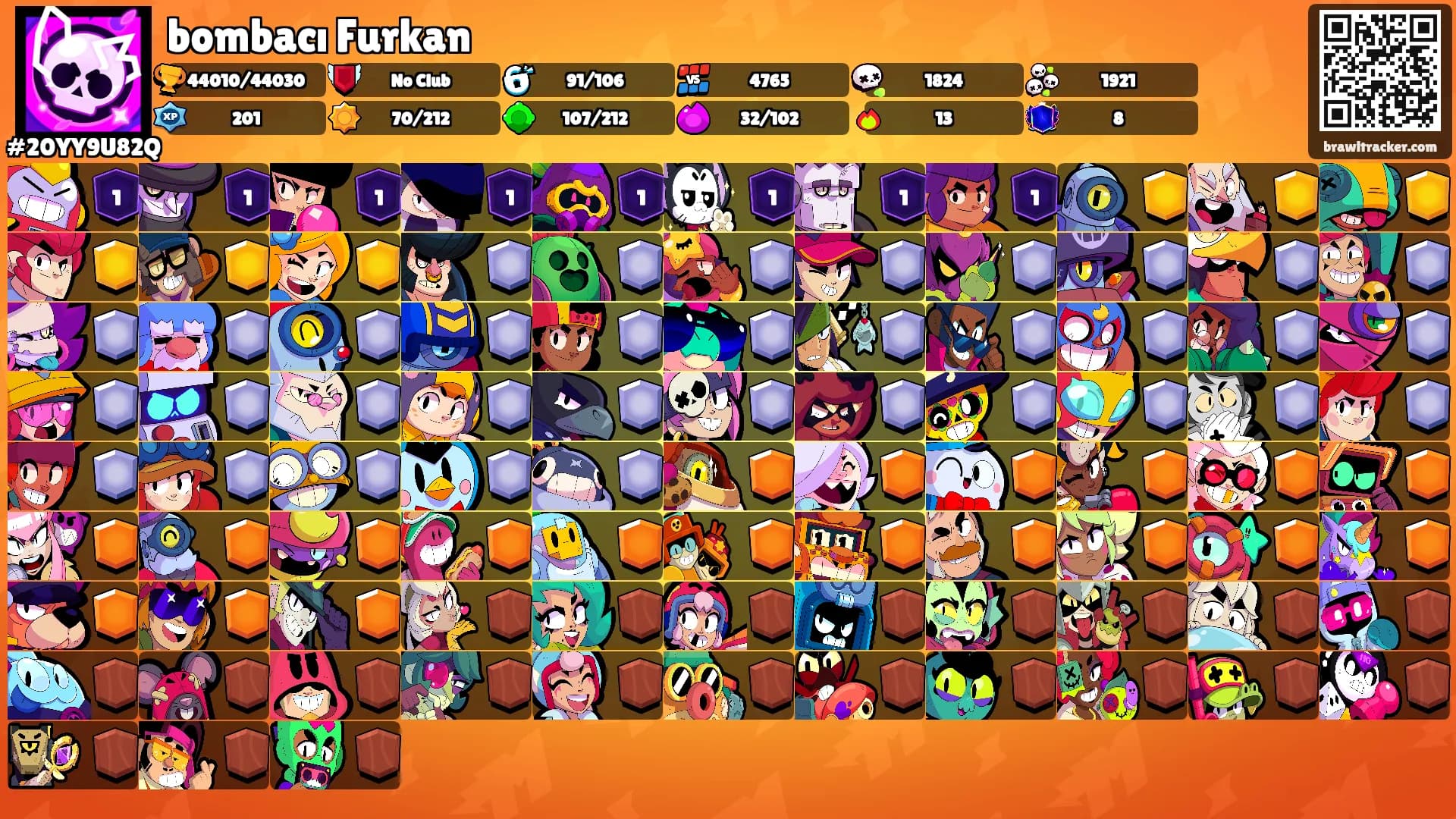 bombacı Furkan's Ranks