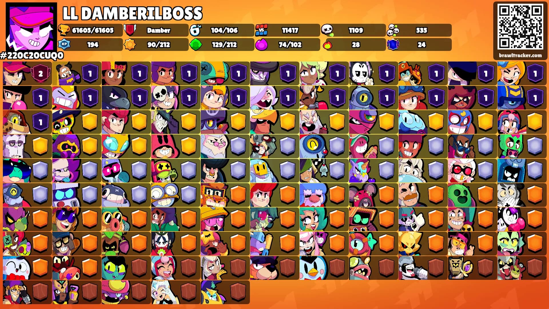 LL DAMBERILBOSS's Ranks