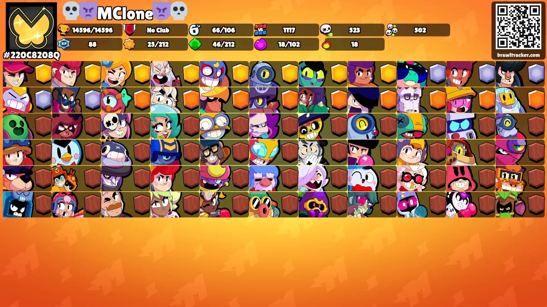 💀👿MClone👿💀's Ranks