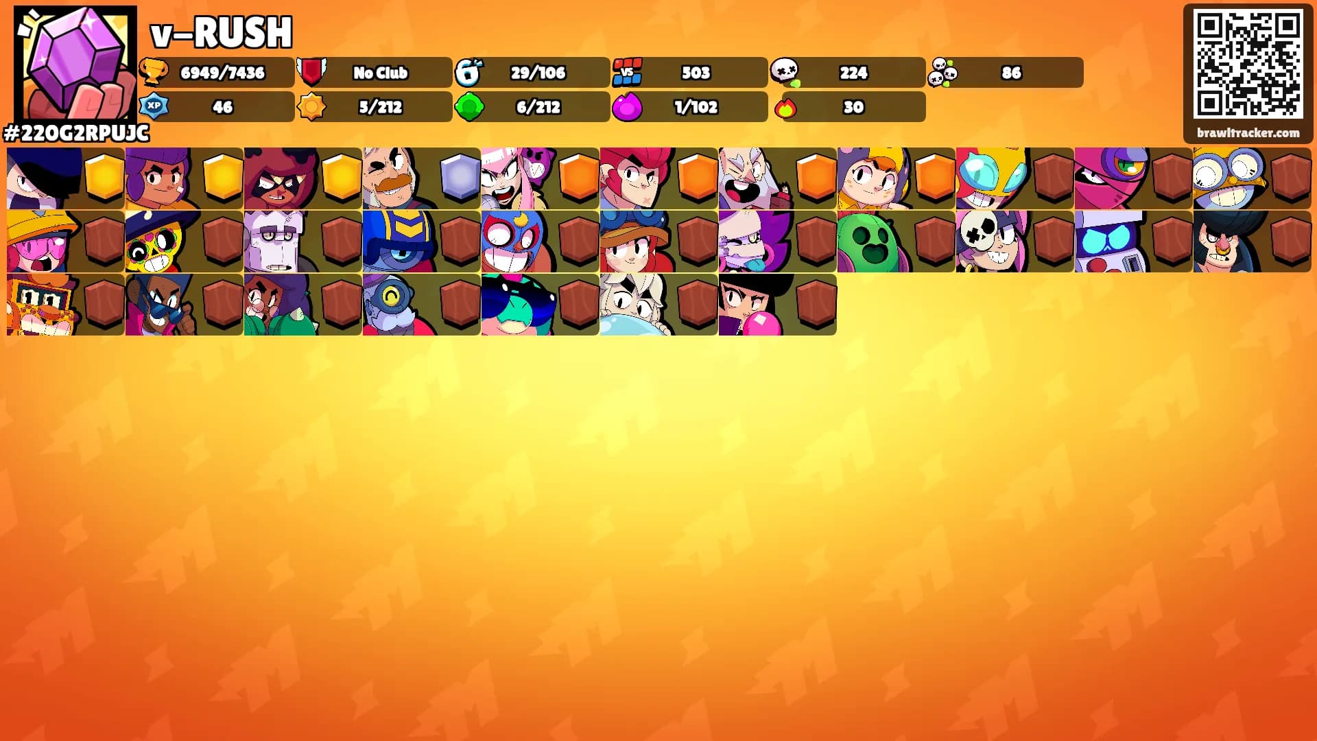 v-RUSH's Ranks