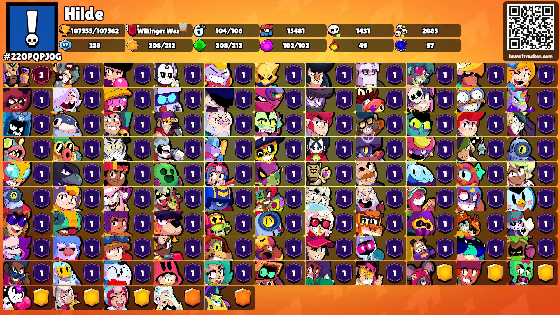 Hilde's Ranks