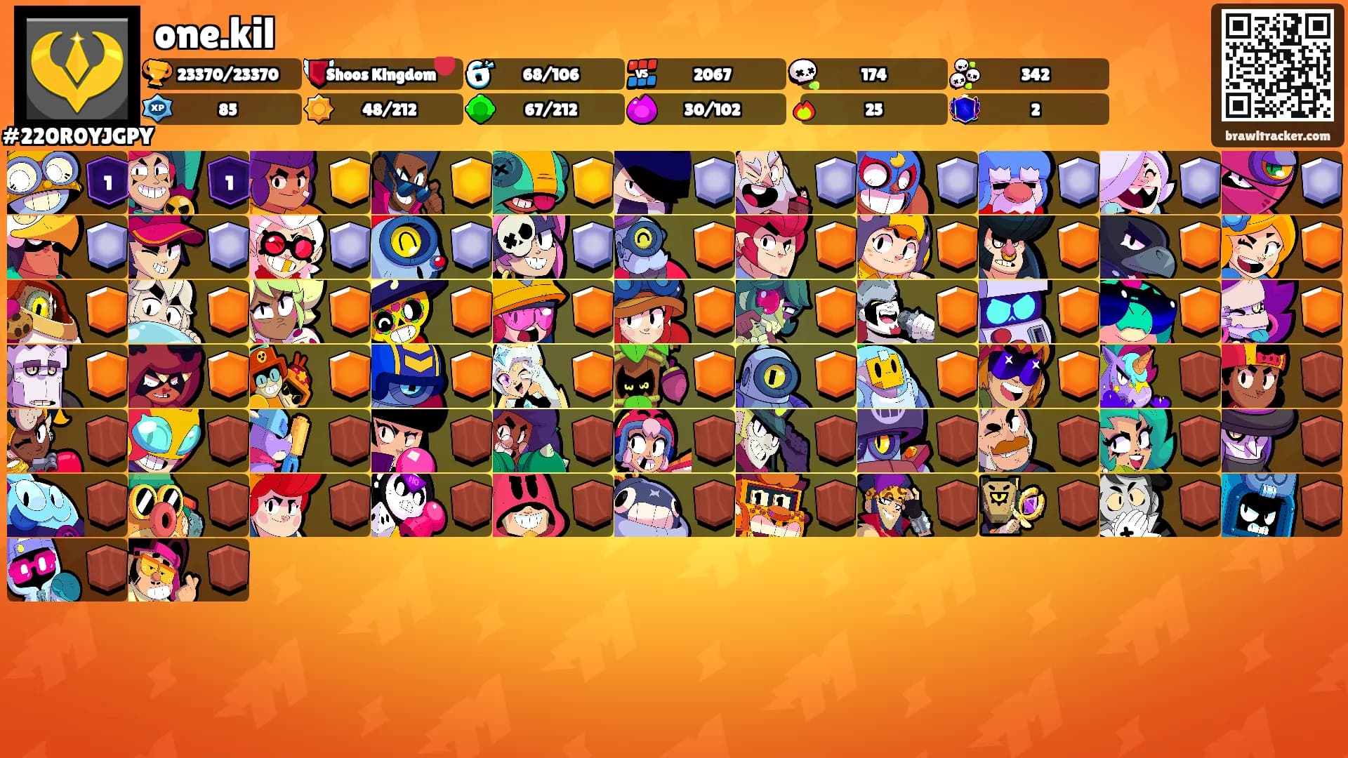 one.kil's Ranks