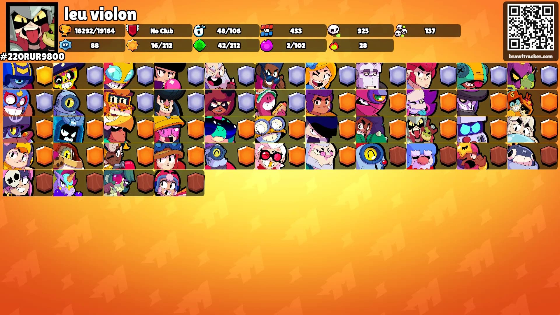 leu violon's Ranks