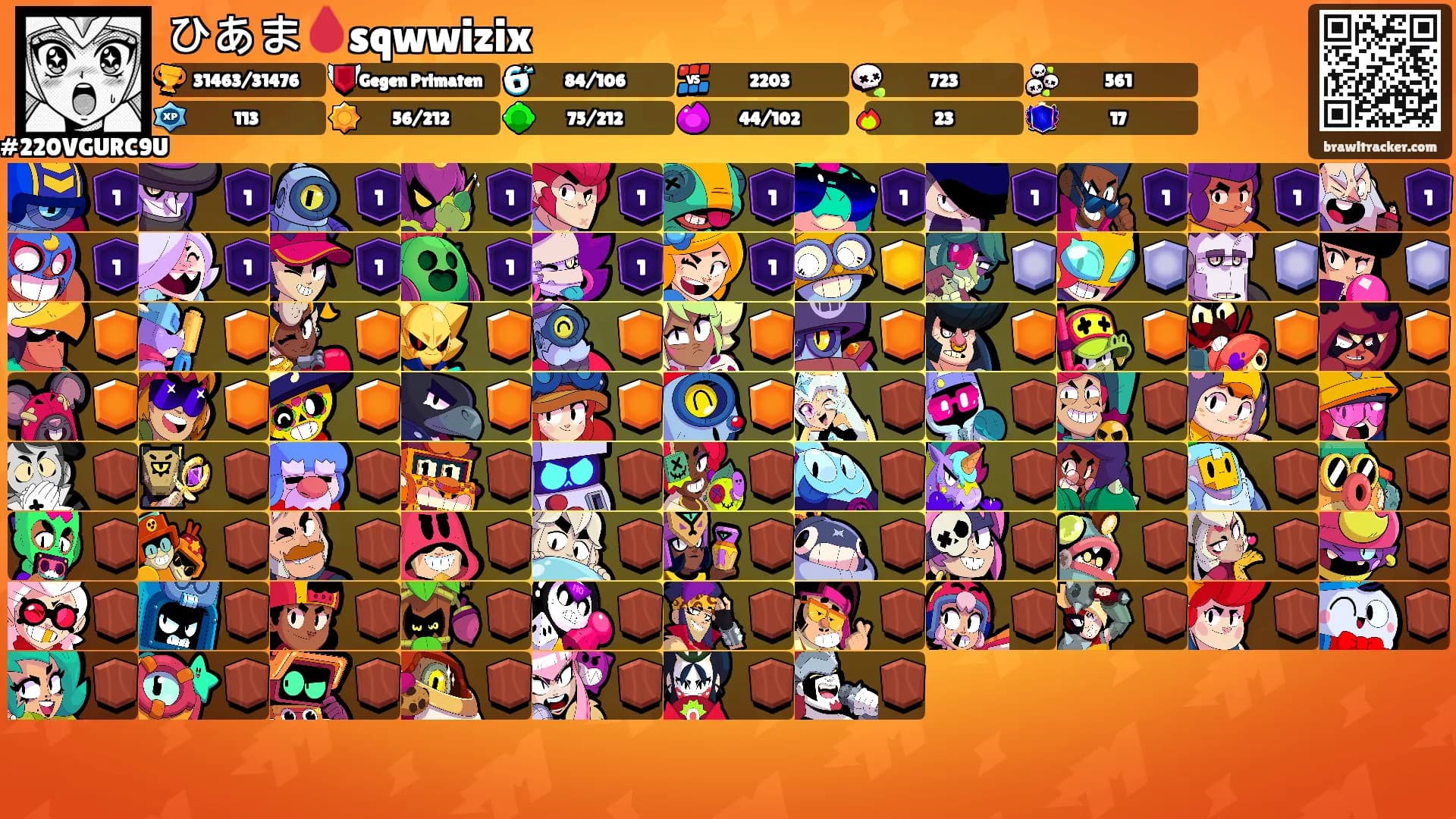 ひあま🩸sqwwizix's Ranks