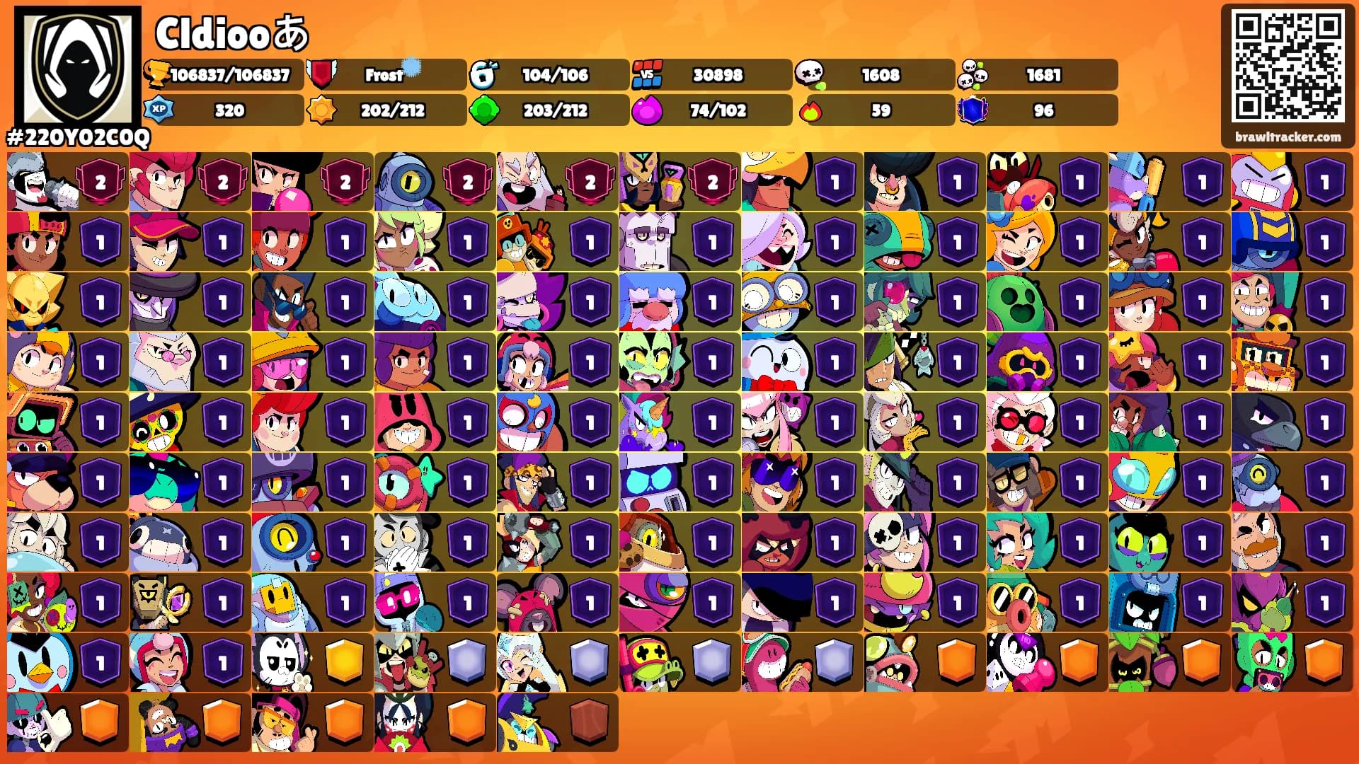 Cldiooあ's Ranks