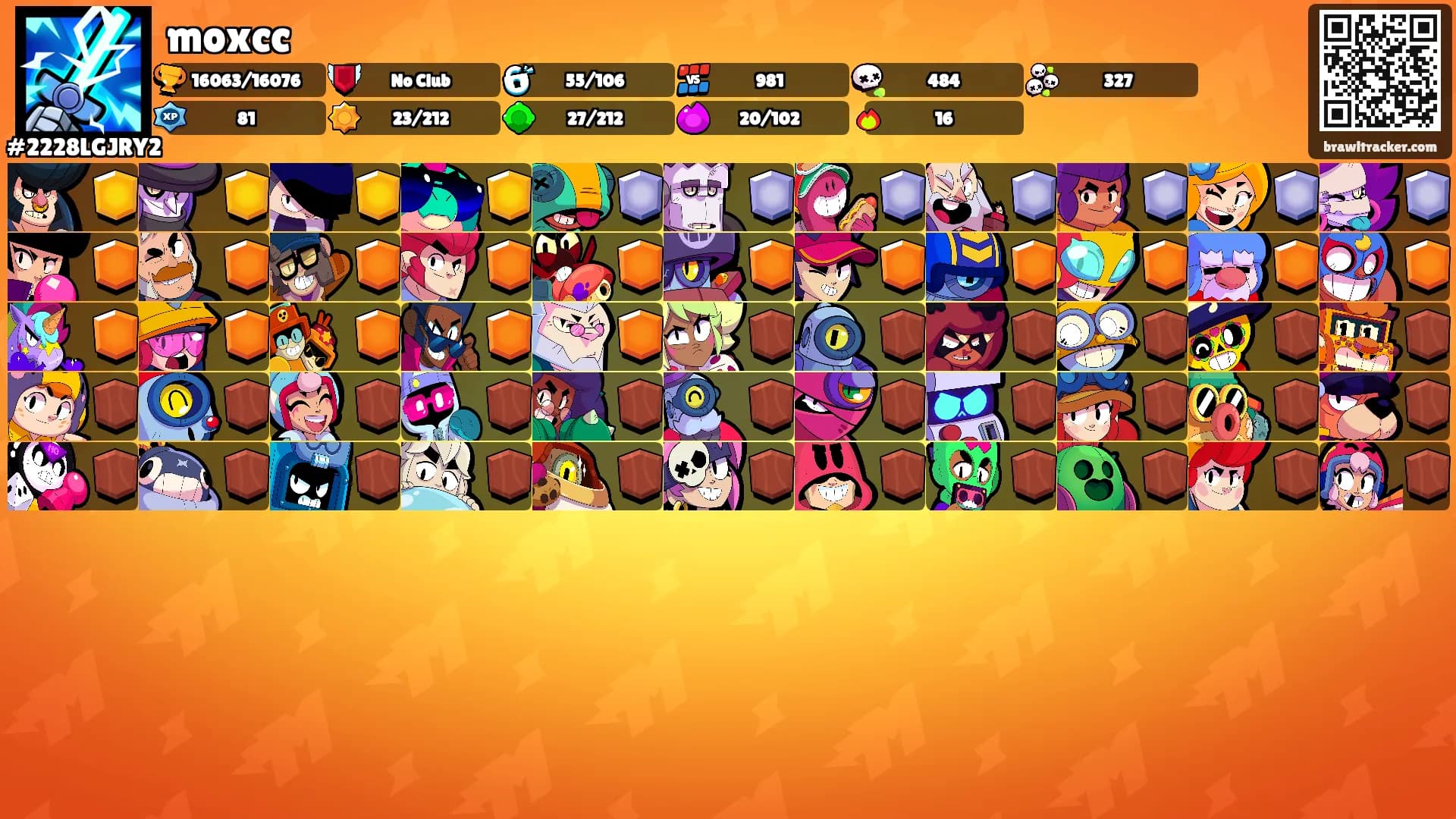 moxcc's Ranks