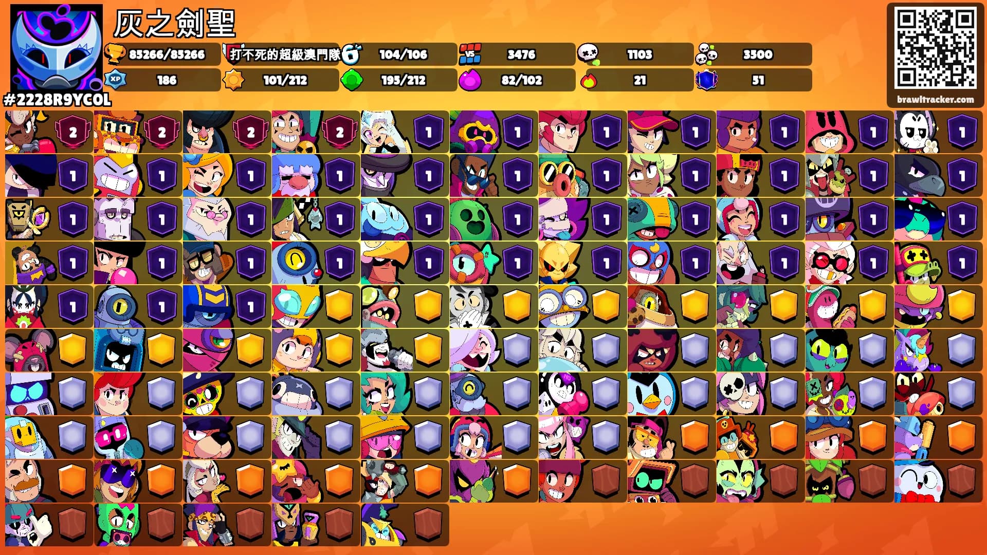 灰之劍聖's Ranks