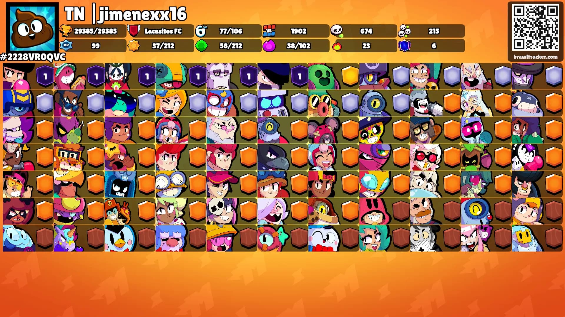 TN |jimenexx16's Ranks