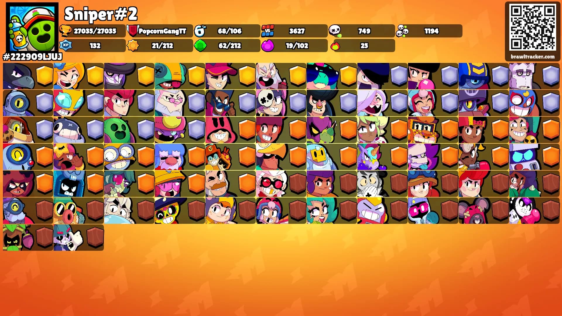 Sniper#2's Ranks