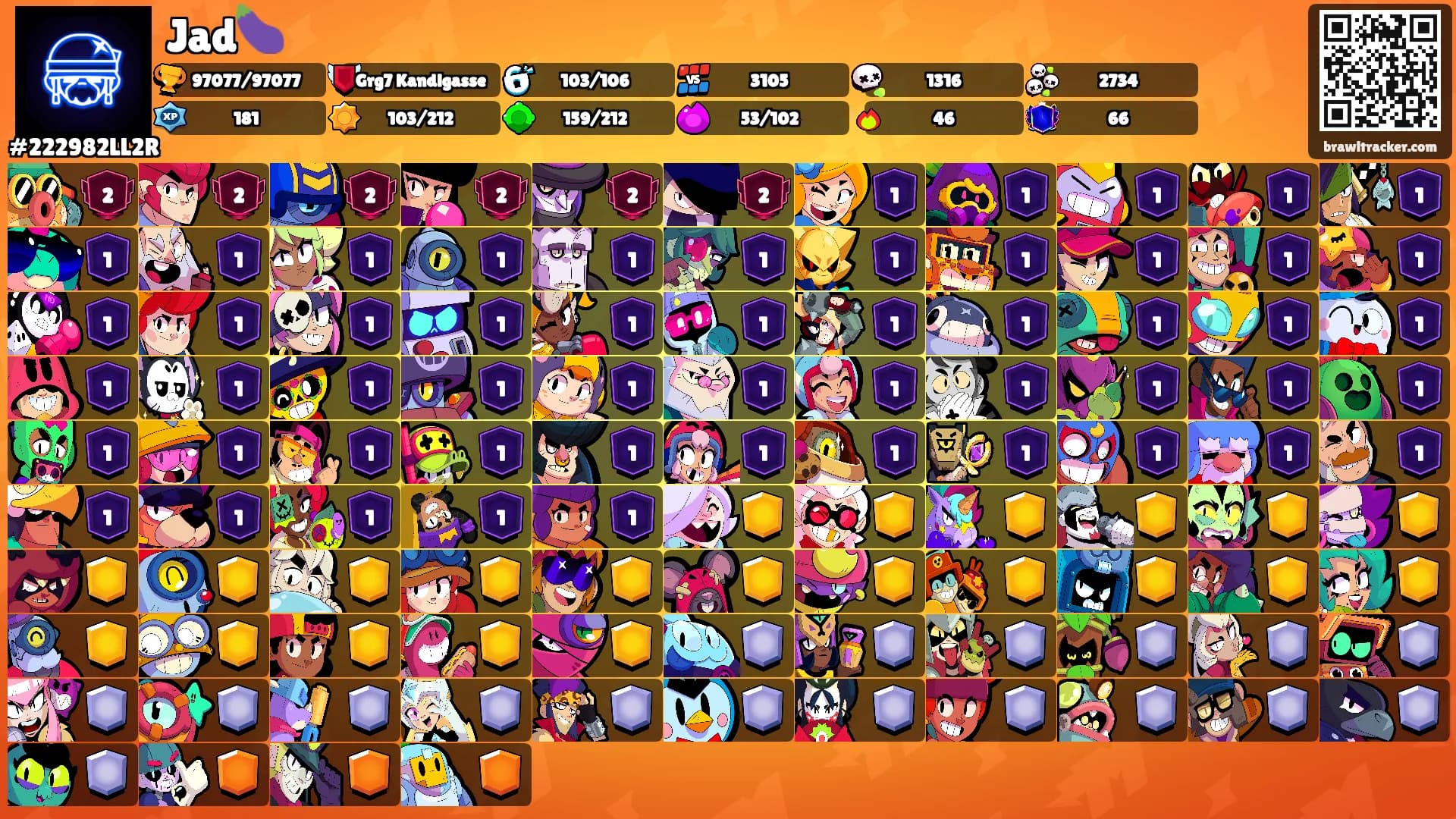 Jad🍆's Ranks