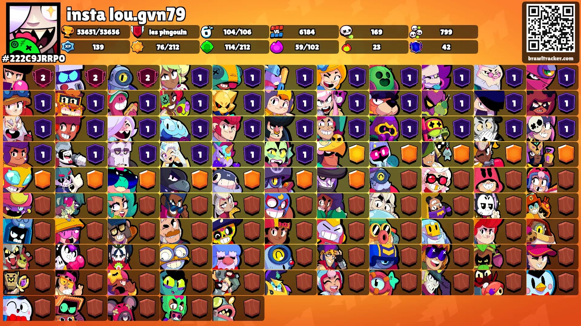 insta lou.gvn79's Ranks