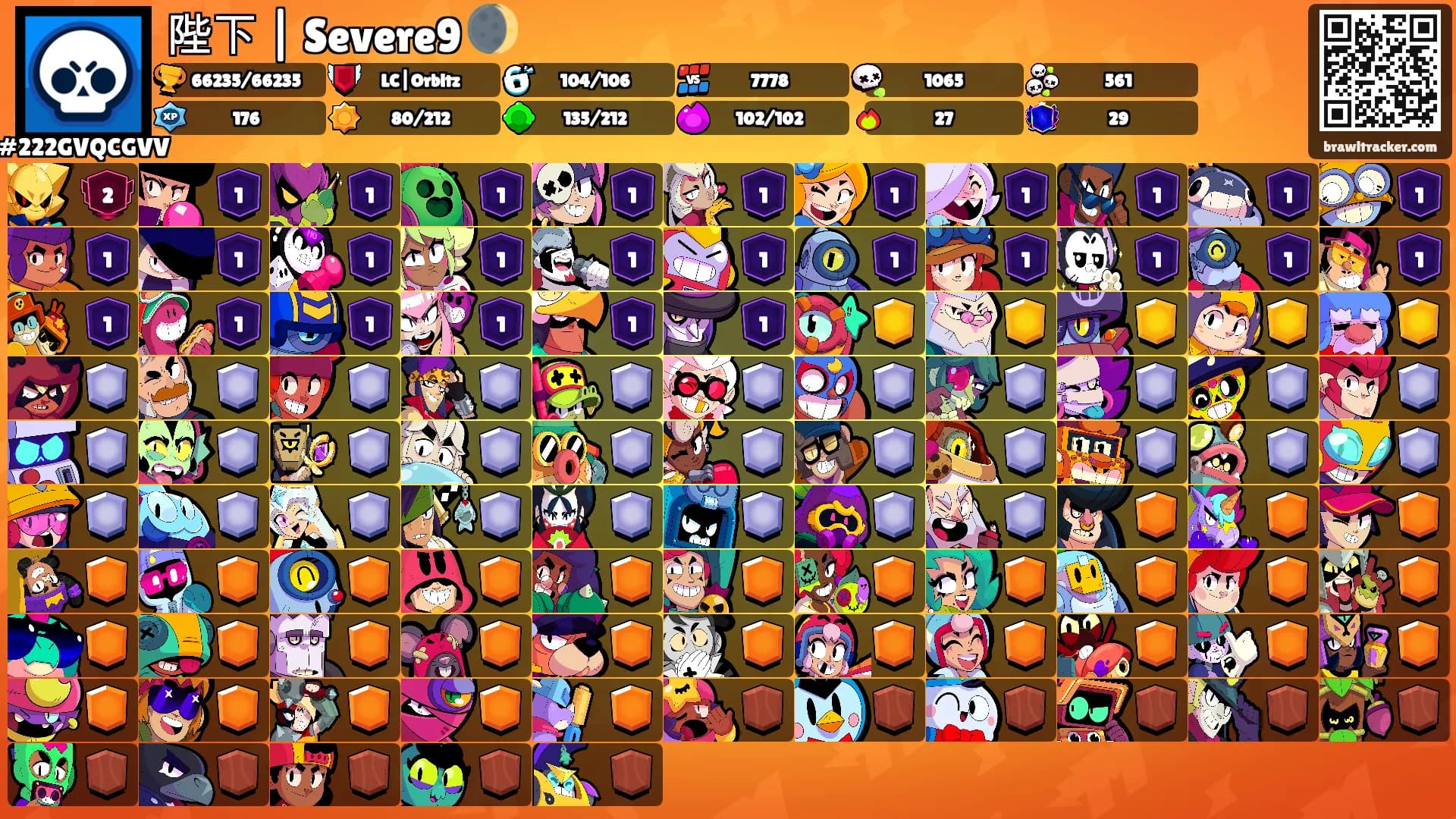 陛下 | Severe9 🌒's Ranks