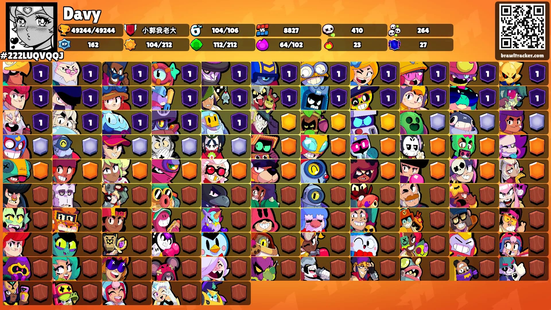 Davy's Ranks