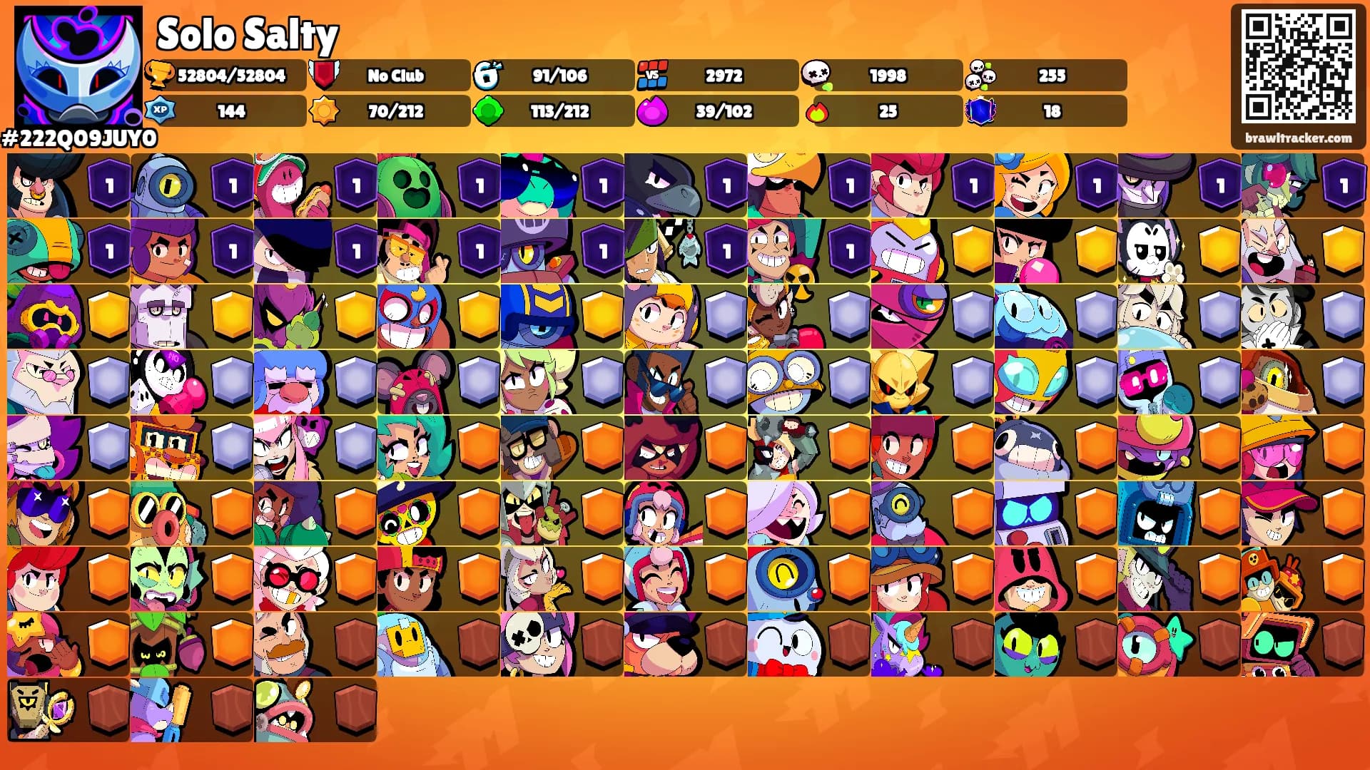 Solo Salty's Ranks