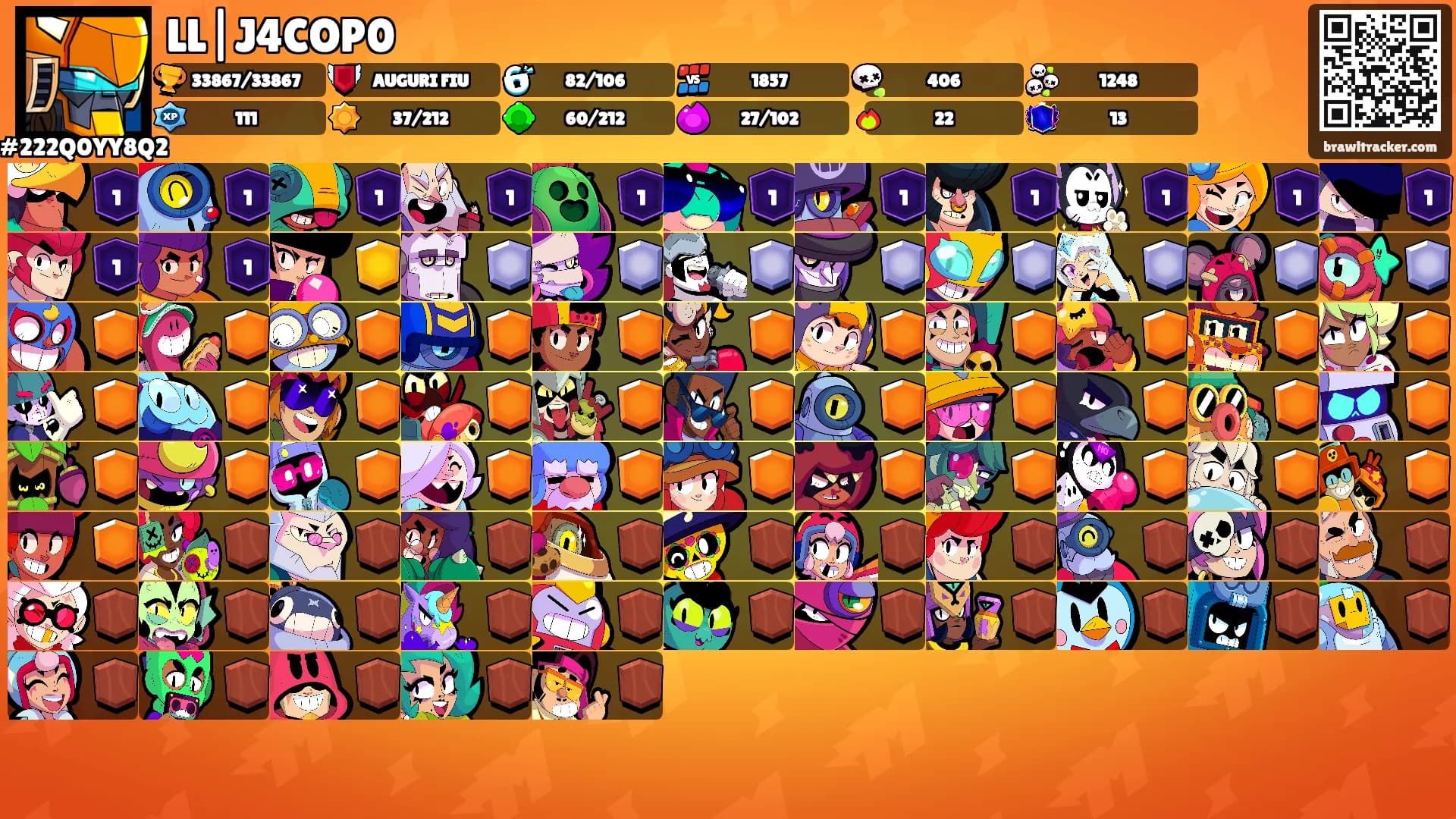 LL|J4COP0's Ranks