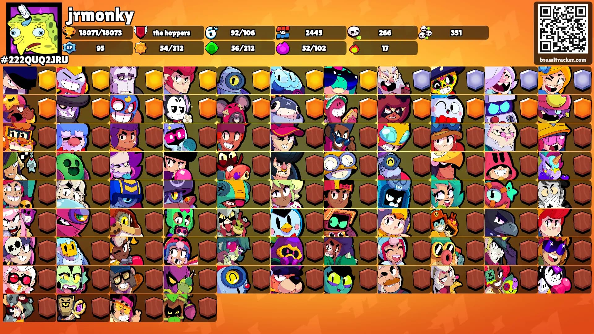 jrmonky's Ranks
