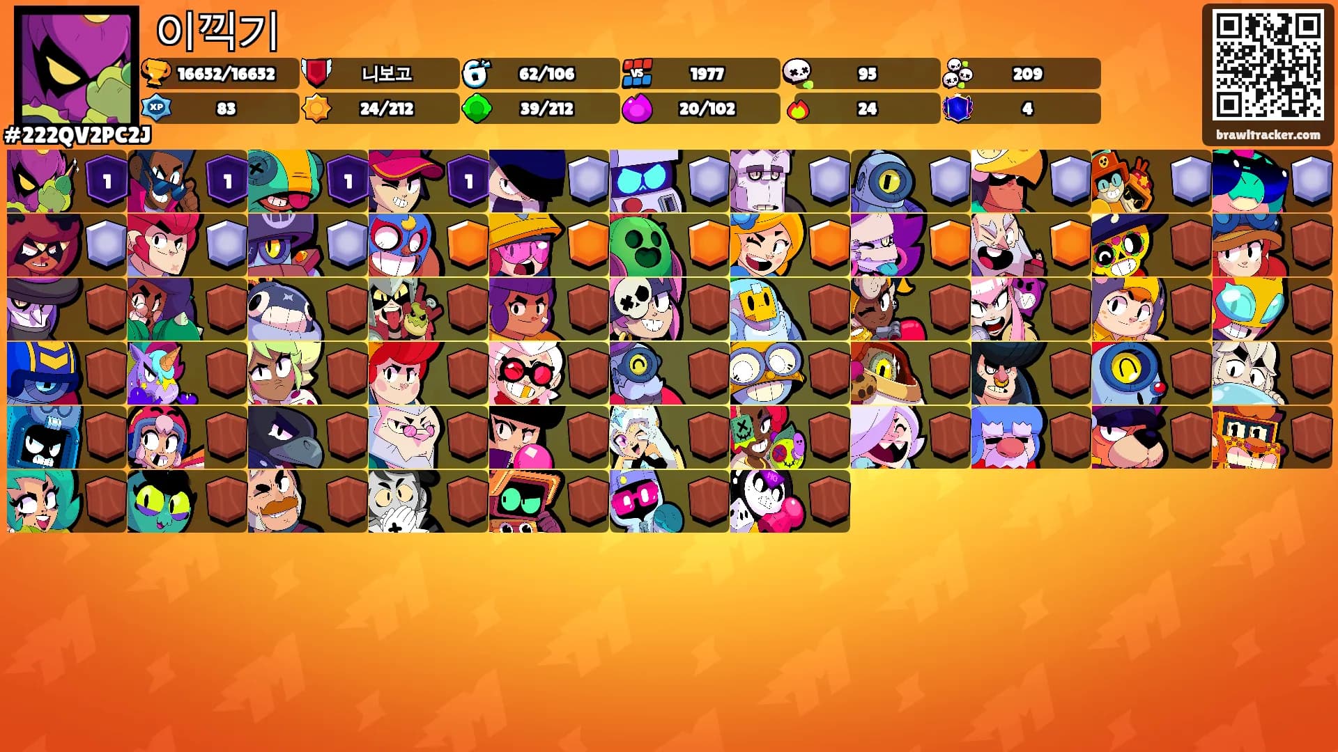 이끽기's Ranks