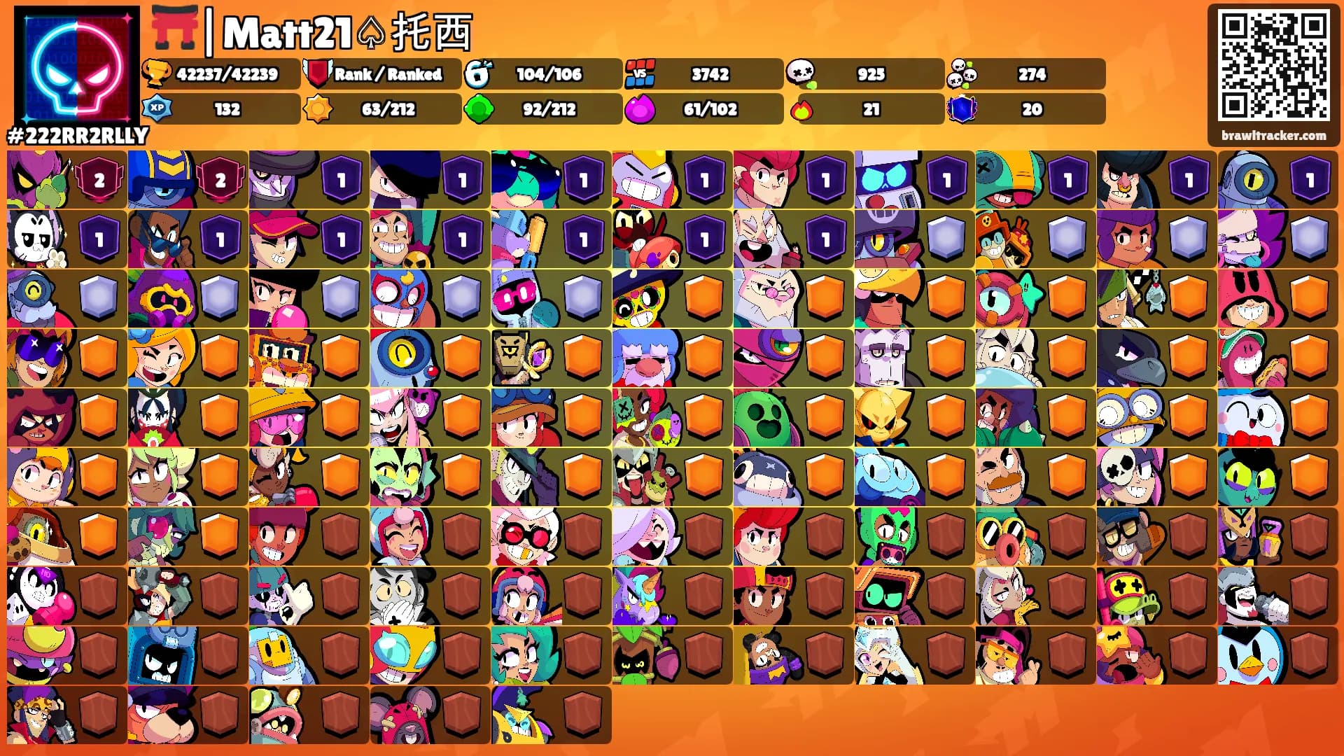 ⛩️|Matt21♤托西's Ranks