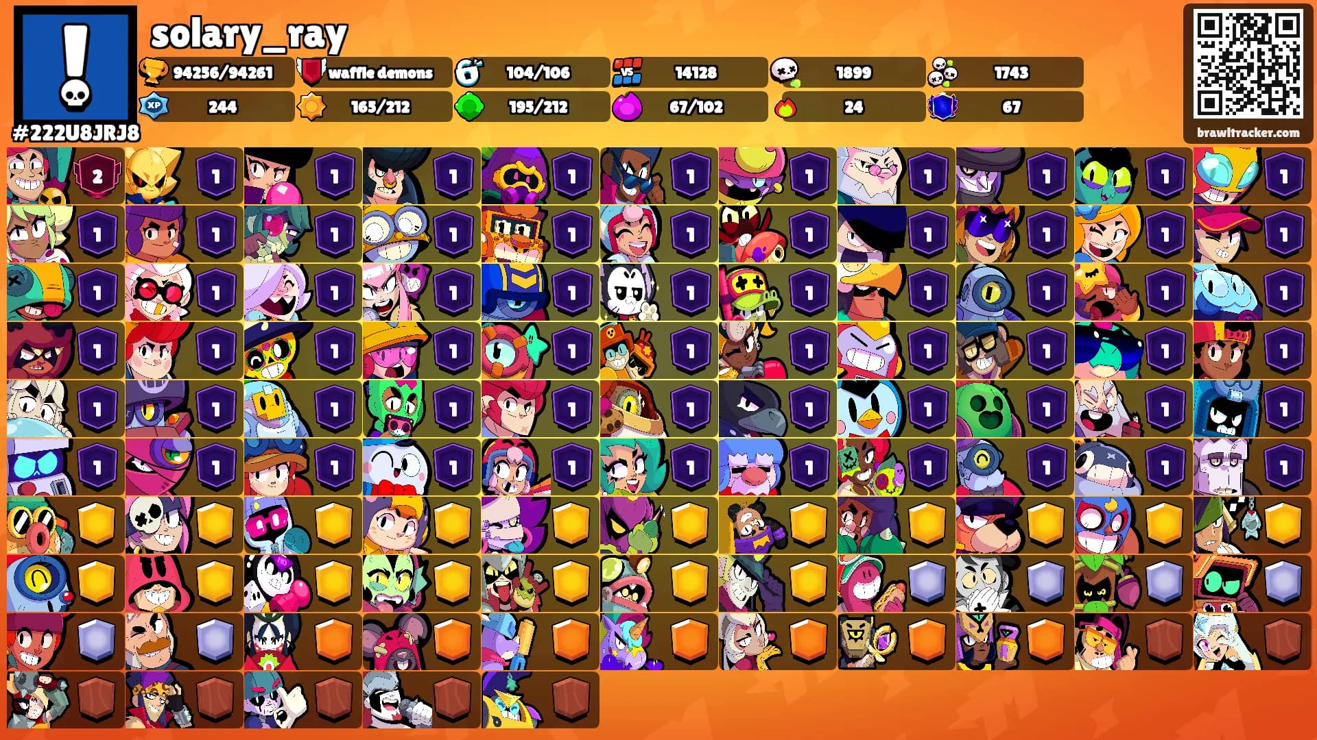 solary_ray's Ranks