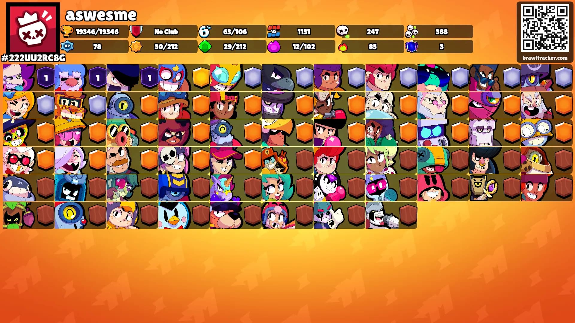 aswesme's Ranks