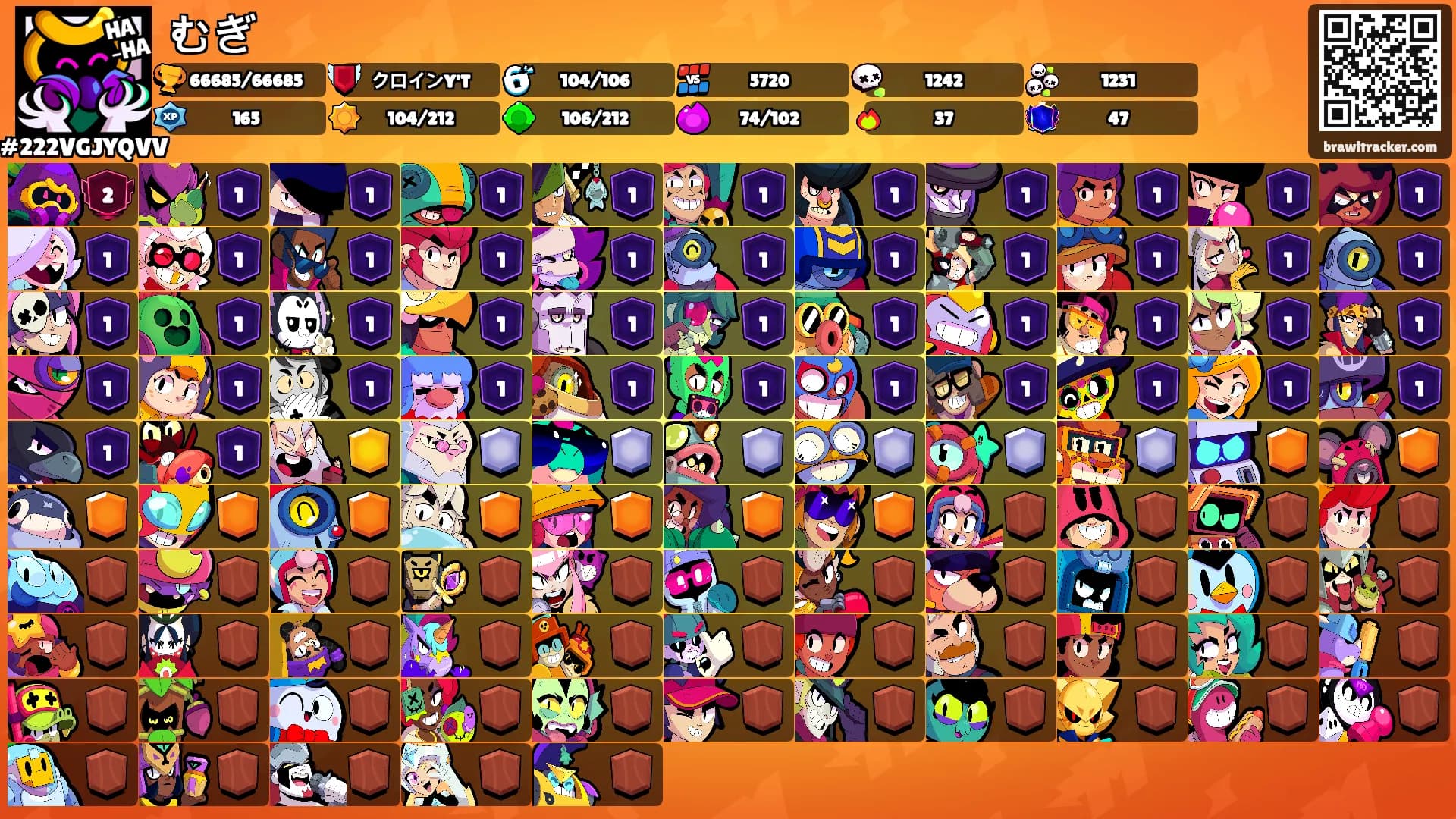 むぎ's Ranks