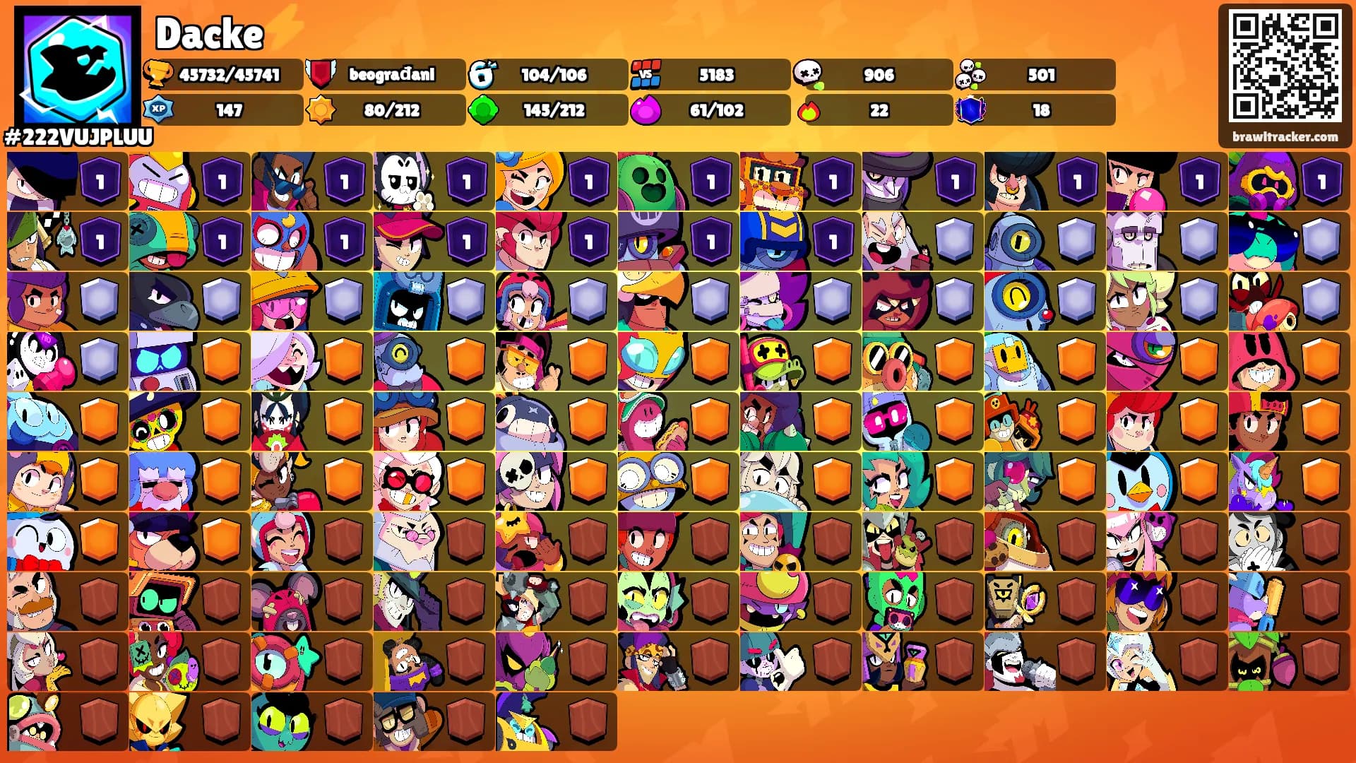 Dacke⚡'s Ranks