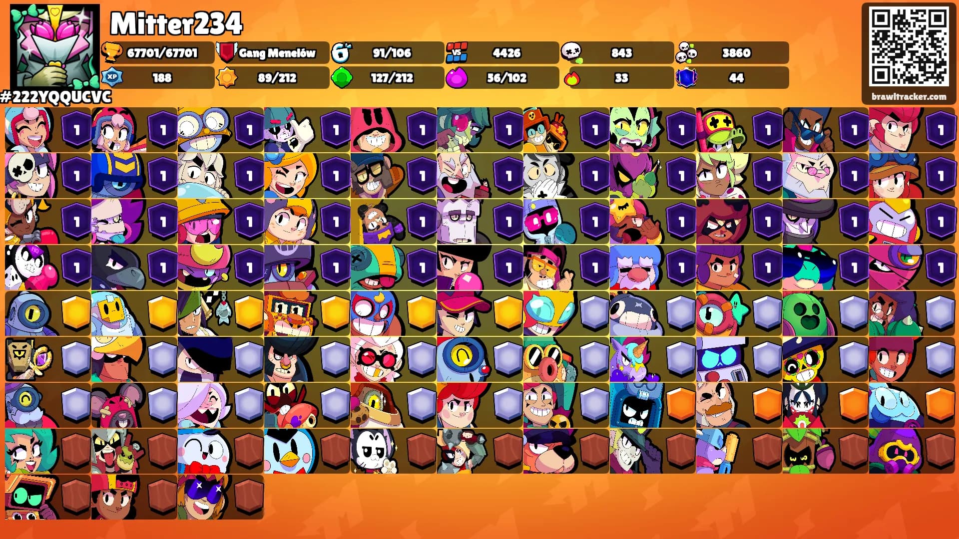 Mitter234's Ranks
