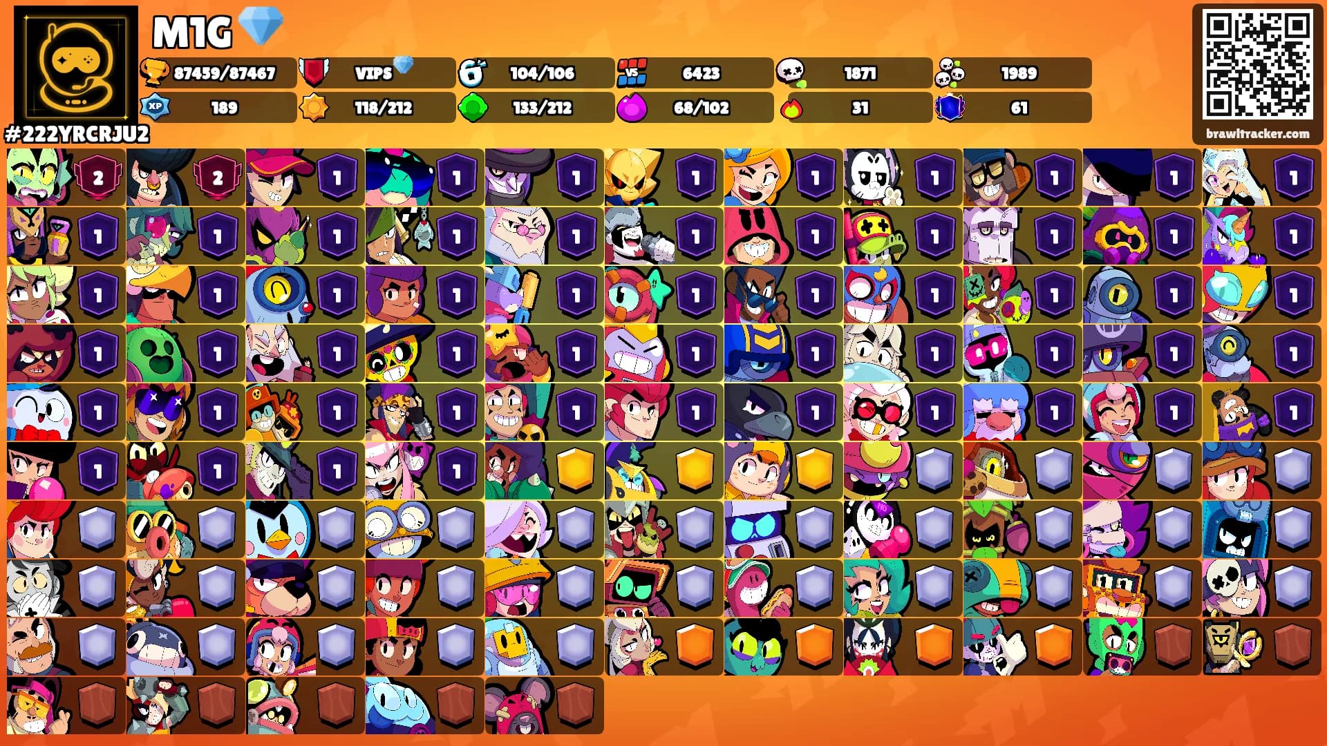 M1G 💎's Ranks