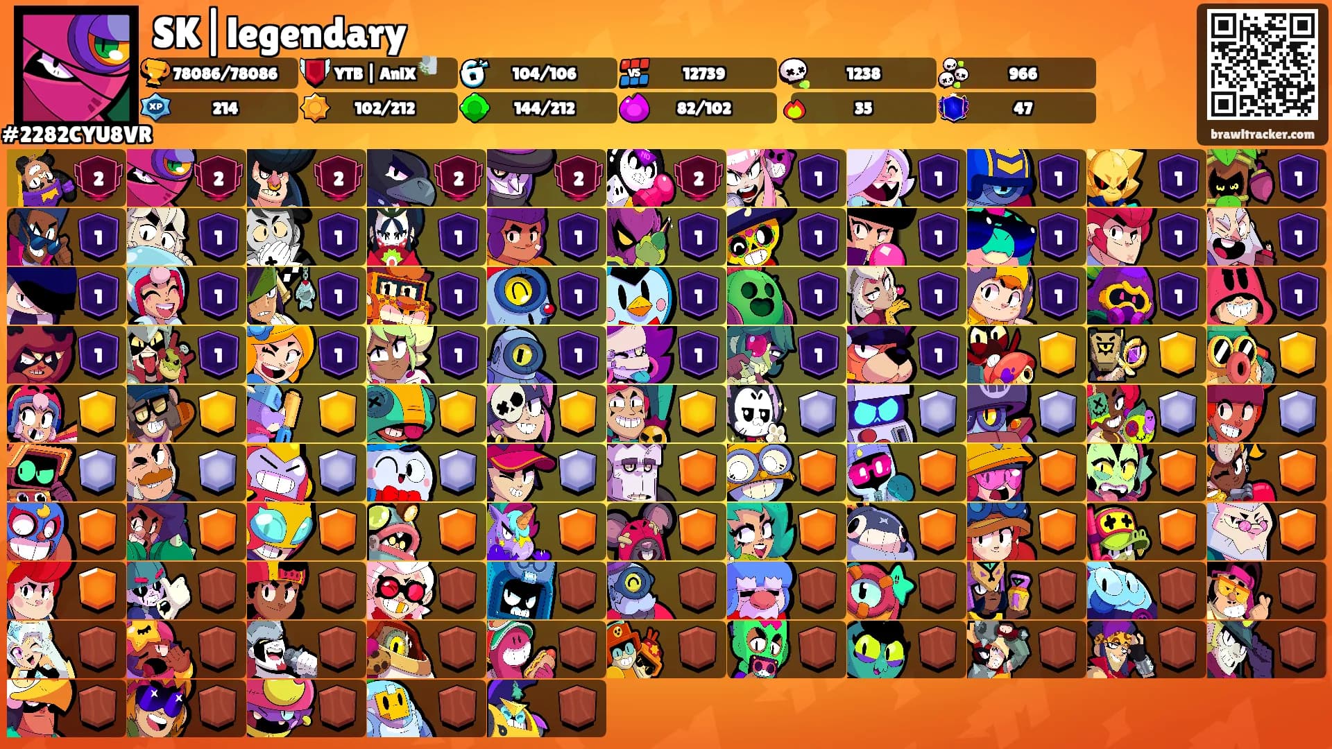 SK|legendary's Ranks